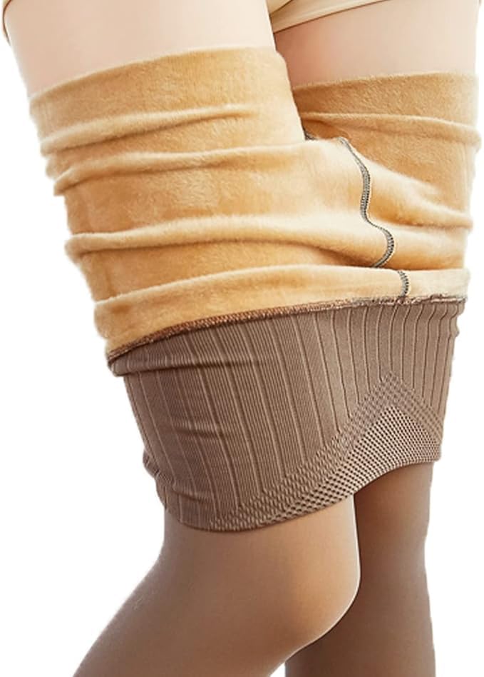 Image of Brachy Women's Winter Thermal Hot Fur Velvet Skinny Fit Jegging