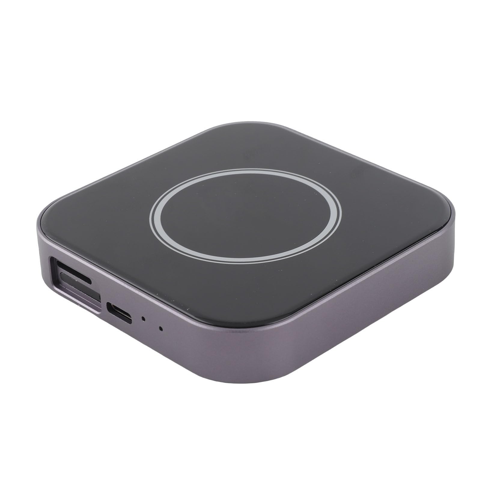 Pongnas Station de Charge 3 en 1 avec Horloge, 15W Support Rapide pour