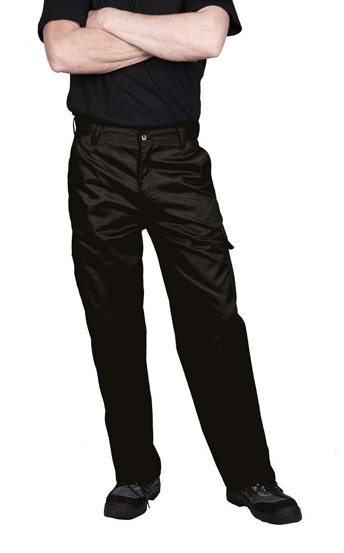 Portwest Männer C701bkr40 Regular C701 Hose Combat, Schwarz, 40 EU