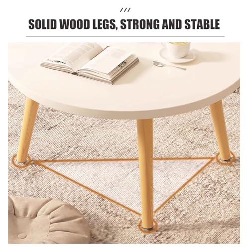 Table basse ronde : la solution design compact contre l'encombrement du salon - 8