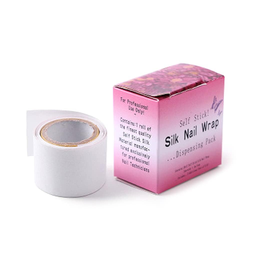 Strong Nail Protector Fiberglass Nail Wrap for UV Gel Acrylic Nails Self Adhesive Fiberglass & Silk Wrap Nail Art Tool Silk Nail Wrap Clean Self Adhesive Anti Damage Fiberglass Nail Wrap DIY Gifts