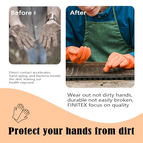 Image of Nitrile Disposable Gloves Orange 3.5mil 100PCS Latex-Free Cleaning Food | Powder-free, Latex-free,Food-grade,Industrial-grade,Orange,Comfortable fit,Examination,Food,House Home Cleaning