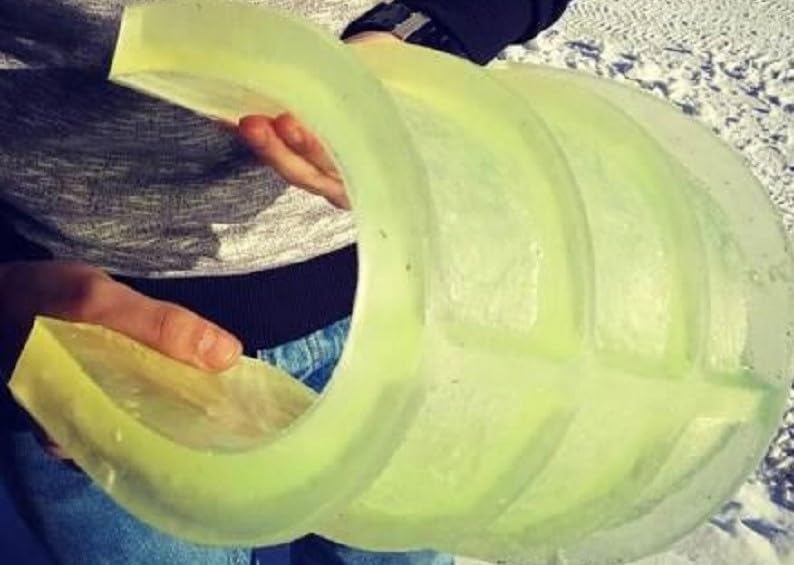 DCRA - Pura sintetica 45A, 2 kg, gomma flessibile in poliuretano 1:1, per stampi in gesso e cemento, durevole e resistente agli strappi, cattura dettagli fini.