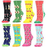 BONANGEL Calcetines de Vestir Divertidos para Mujer, Novedad