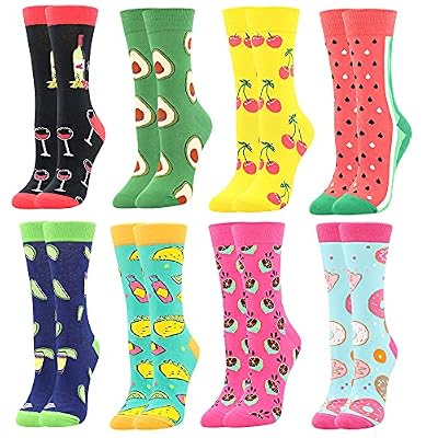 BONANGEL Calcetines de Vestir Divertidos para Mujer, Novedad Bonita, Calcetines de Miedoso Fantasía Coloridos Algodón Extraño, Cálidos Cumpleaños, Navidad para Mujeres | Ya disponible en tu tienda friki favorita! En mundofriki.es! BONANGEL Calcetines de Vestir Divertidos para Mujer, Novedad Bonita, Calcetines de Miedoso Fantasía Coloridos Algodón Extraño, Cálidos Cumpleaños, Navidad para Mujeres | Ya disponible en tu tienda friki favorita! En mundofriki.es!