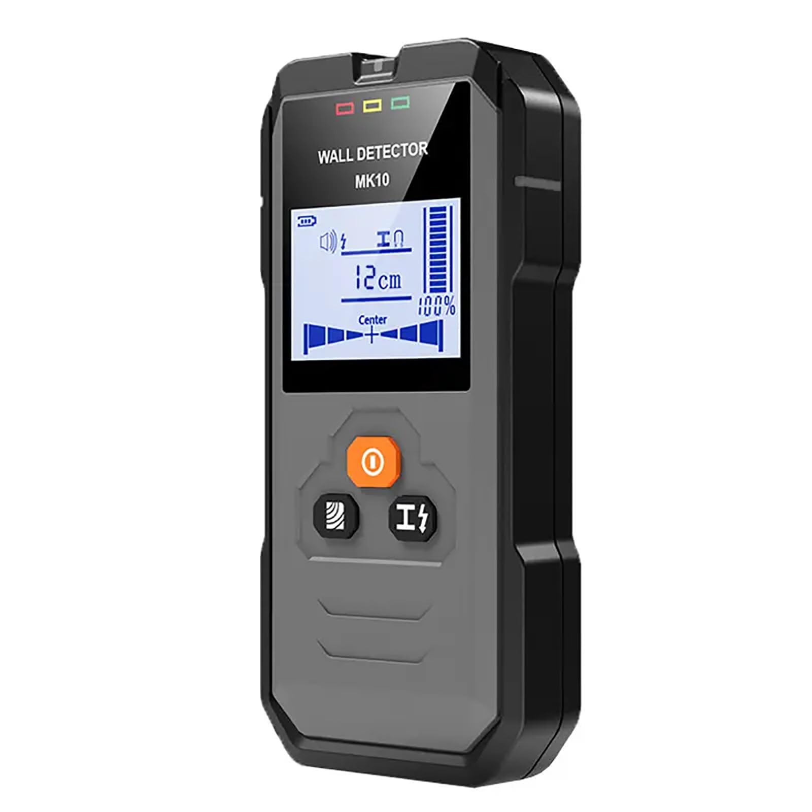 Detector De Vigas Preciso, Buscador De Tuberías con Escáner De Cable Eléctrico, Apagado Automático De 5 Minutos Y Lectura En Pantalla LCD LED, para Aluminio/Madera De Cobre, Etc.