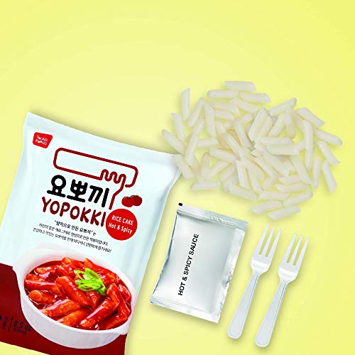 Instant Buldak Spicy Tteokbokki Rice Cake | Pack Of 2 Popular Korean Snack With A Very Hot Spicy Sauce