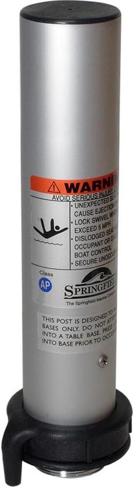 Springfield 3793012-A Removable Thread-Lock 2-3/8" Seat Post - 12"