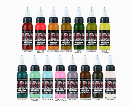 Xtreme Ink ATO Legaspi Realism Color Set, Elevate Tattoo Art