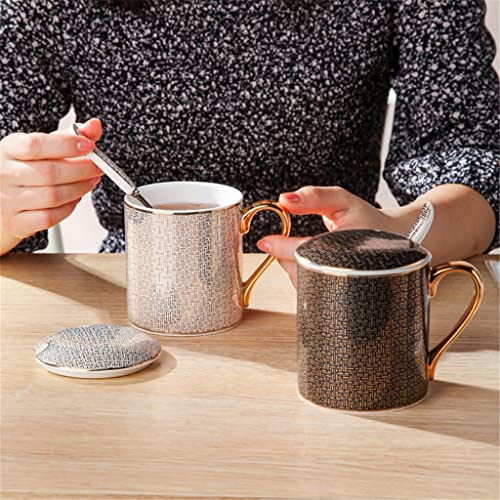 Taza de café Taza Copas creativas de pares Un par de la mano del regalo de la mano Taza de agua de la caja de la boda de… - Imagen 5