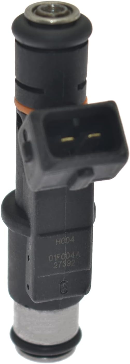 Set of 4 01F004A Fuel Injector Compatible for Peugeot 406 2000-2004 406 Coupe 2002-2004 407 2004-2010 407 Coupe 2005 607 2000-2010 807 2002, for Citroen C8 2002