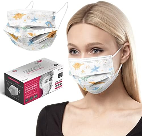 HARD 50 pieces Medical Face Masks, Made in Germany, Type IIR, CE certified EN14683, BFE three layers 99,78% protective surgical masks, disposable face masks - Adults - Blue