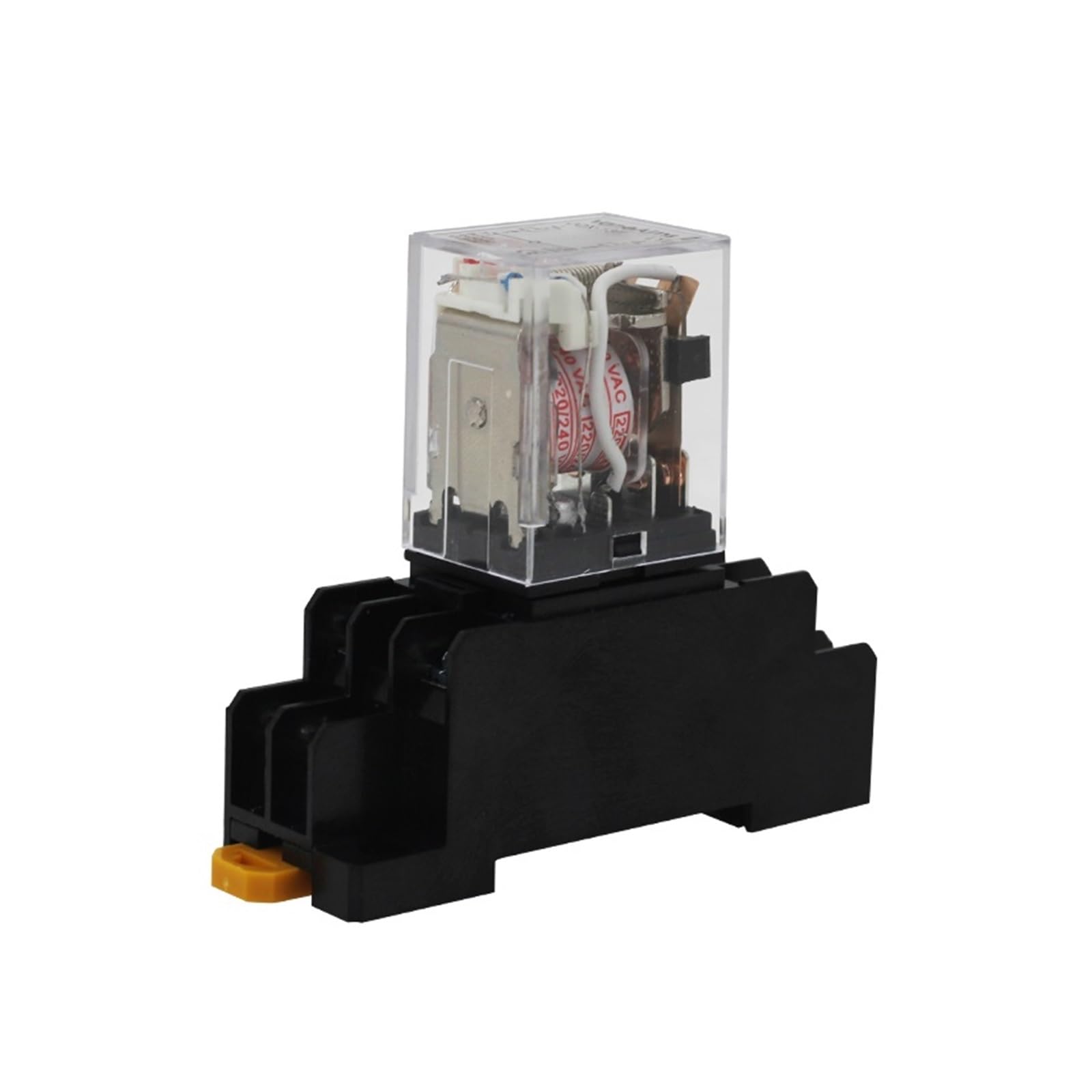 Relais de puissance HH63P 24V DPDT miniature avec base de circuit