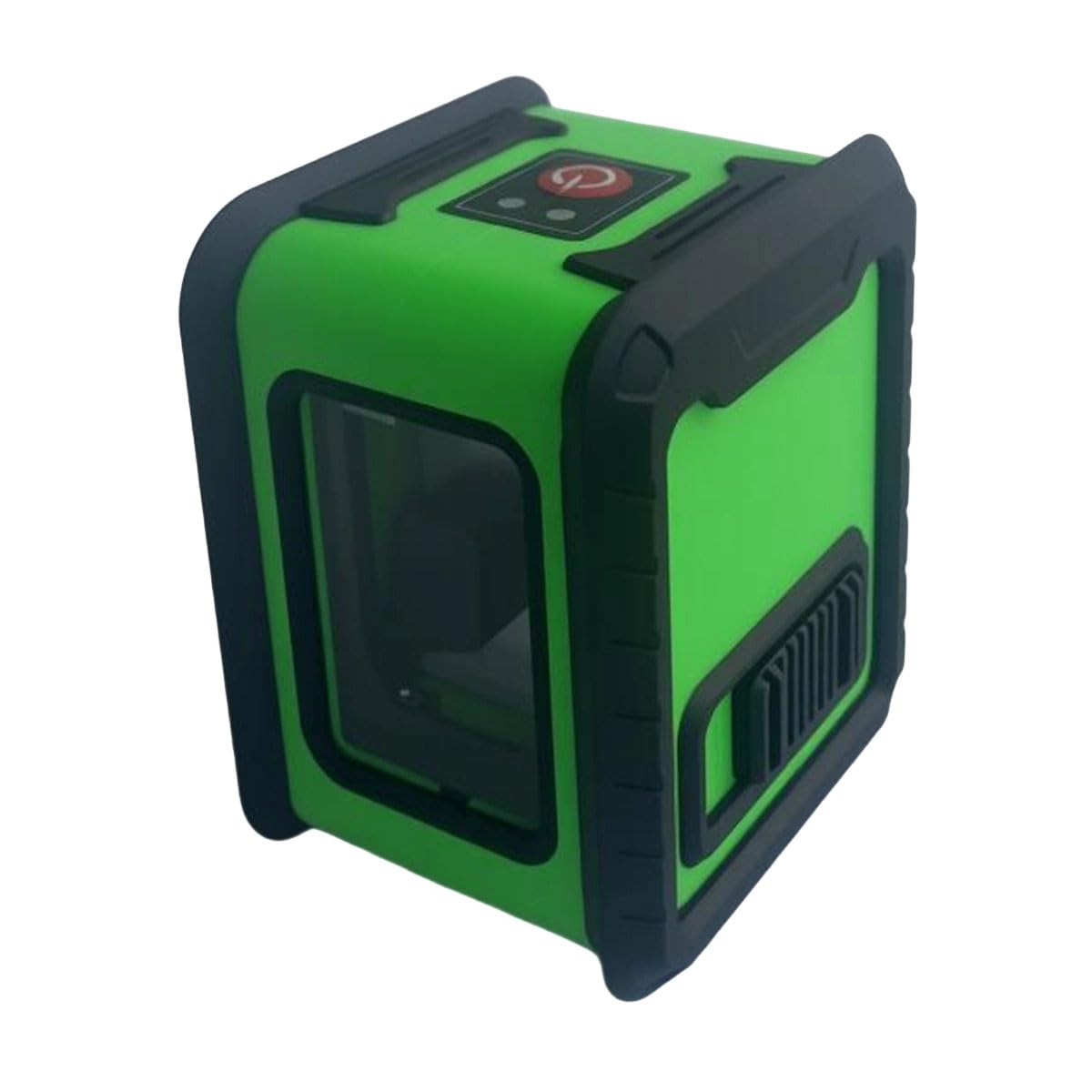 Miangerrn Laser Level, Green and Black, Compact Cube Design with Protective Rubber Bumpers (Laser Level)