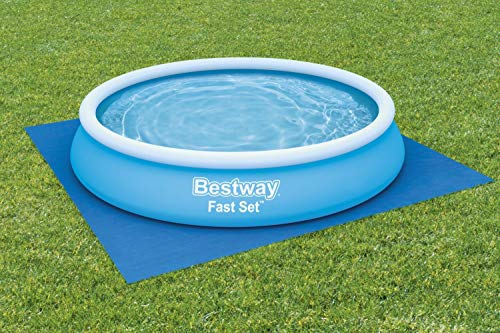 Bestway Ground Cloth Swimming Pool Floor Protector, 13 x 13 ft