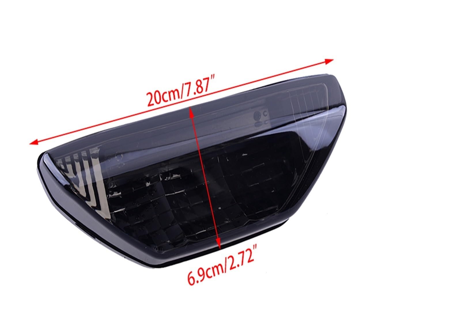 Clignotants de moto Feu pour arrière de frein LED pour motos, ABS, pour TRX700xx, TRX500, TRX300EX, TRX400EX, Rancher TRX250EX, pour Recon TRX250TE