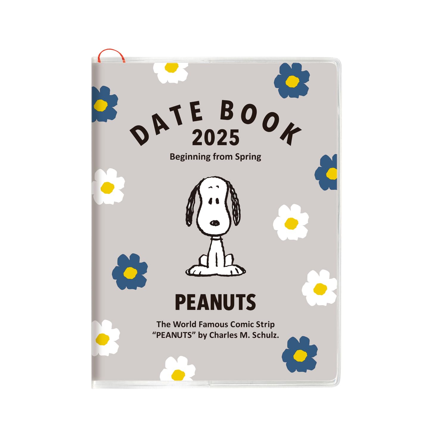 Amazon.co.jp: スクエア スヌーピー 手帳 2025年 3月始まり A6