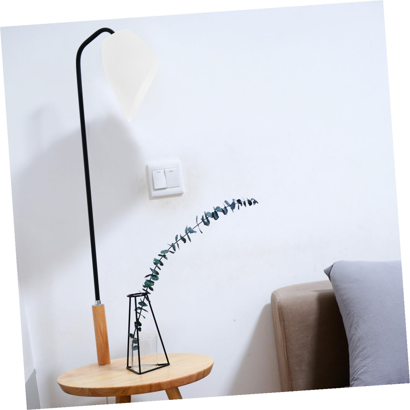 Abat-jour de Lampe de Table Blanc Pe Lot de 5, Design Fer à Cheval