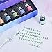 YOLAKIS Calligraphy Pen Ink, 12 Color Drawing Ink Glass Dip Pen Ink Set Gold Powder Artistic Ink with Gift Box (12 Color)