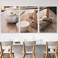 3 Piece Framed Canvas Wall Art Drinks Canvas Prints Home Artwork Decoration for Living Room,Bedroom - 16