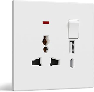 BSEED Single Switched Electrical Wall Socket
