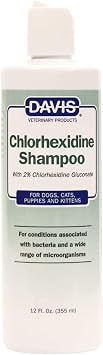 Davis Chlorhexidine Pet Shampoo, 12 oz