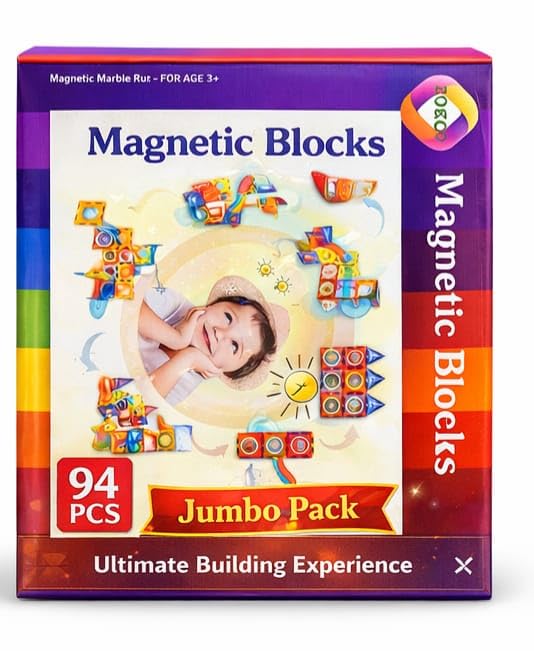 MEGNATIC Marble Run (94pcs)-image-45