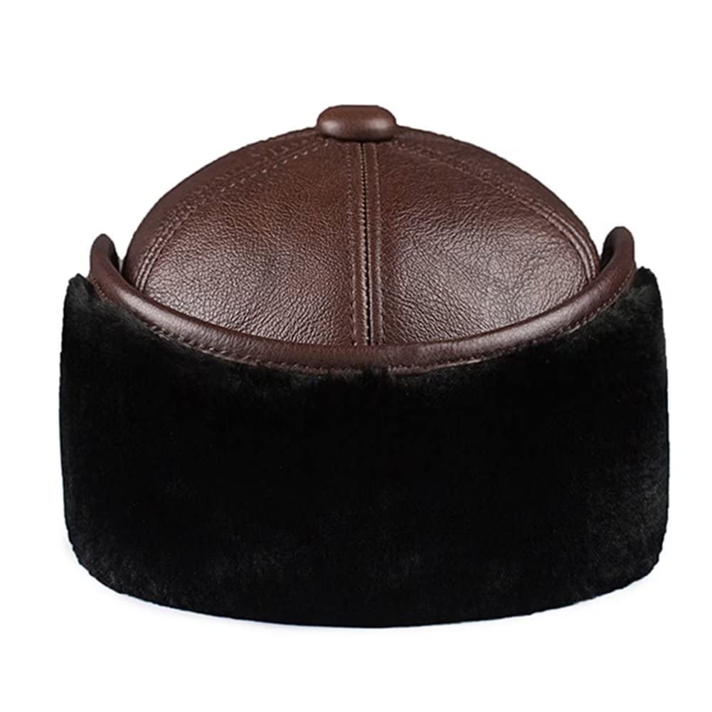 Czapka narciarska unisex z nausznikami, ciepła zimowa czapka skórzana, czapka Usaka, czapka rosyjska, czapka pilota/bombowca/żołnierza, czapka baseballowa ze sztucznego futra, CL