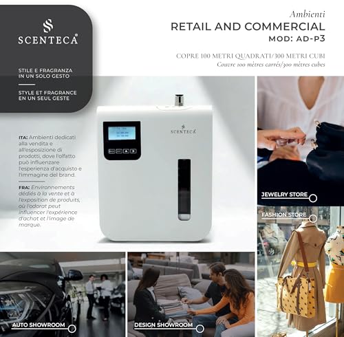 Diffuseur d'huiles essentielles pour grands espaces sans eau AD-P3 - 8