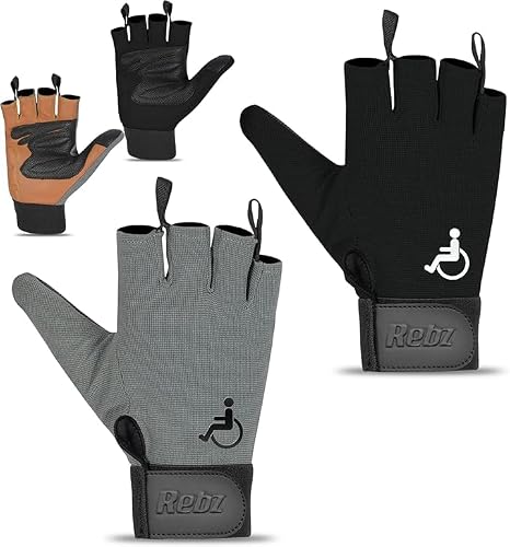 Rebz Wheelchair Gloves for Intense Sports-Racing
