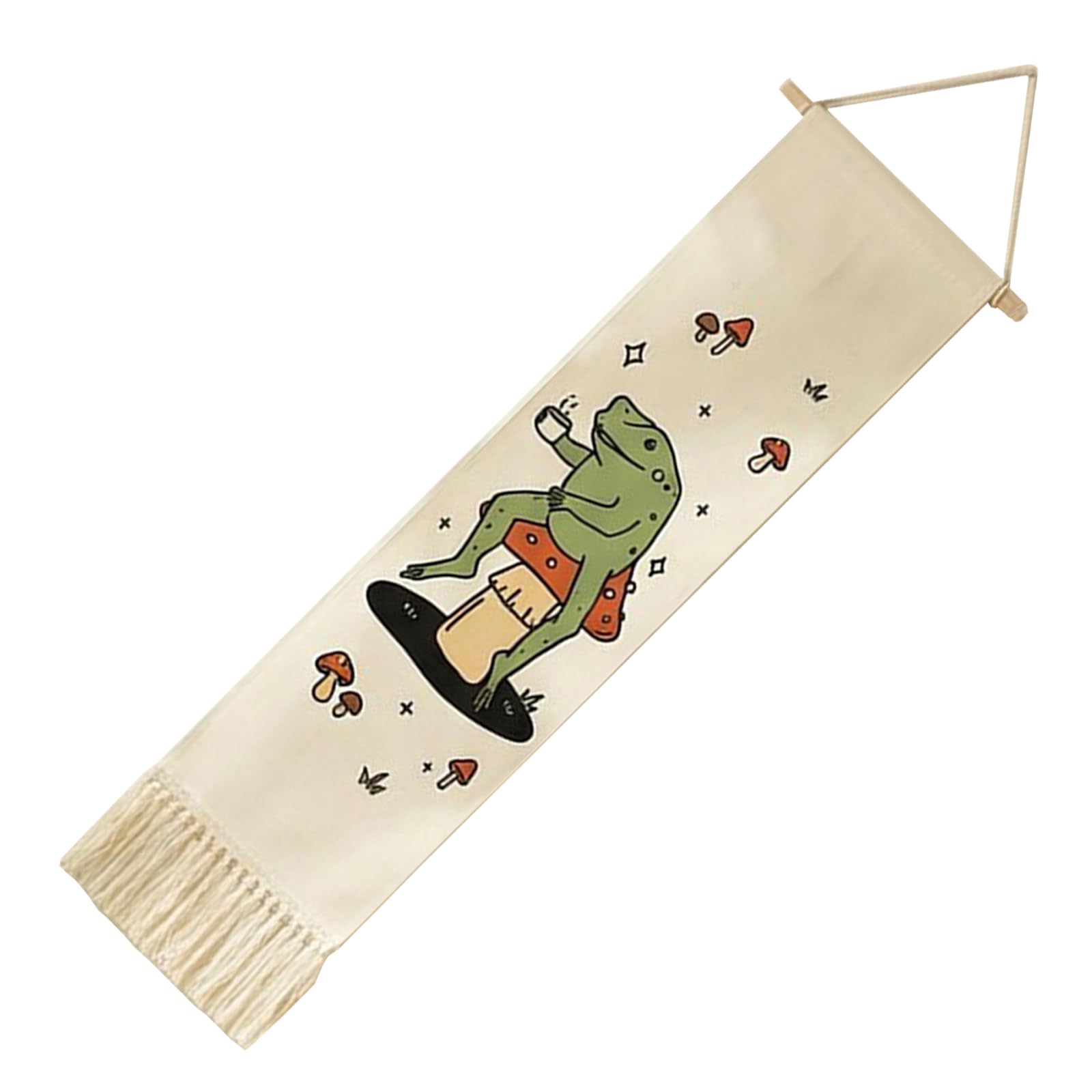 Tsophreniq Tapestry with Tassels Long Vertical Wall Hanging Bohemians Farmhouse Art Decors for Bedroom Living Room Nursery Long Vertical Hanging Tapestry