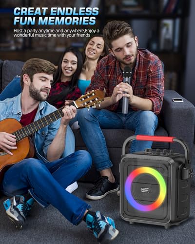 Moyleaf MOY-2 Karaoke Machine For Adults & Kids thumb #7
