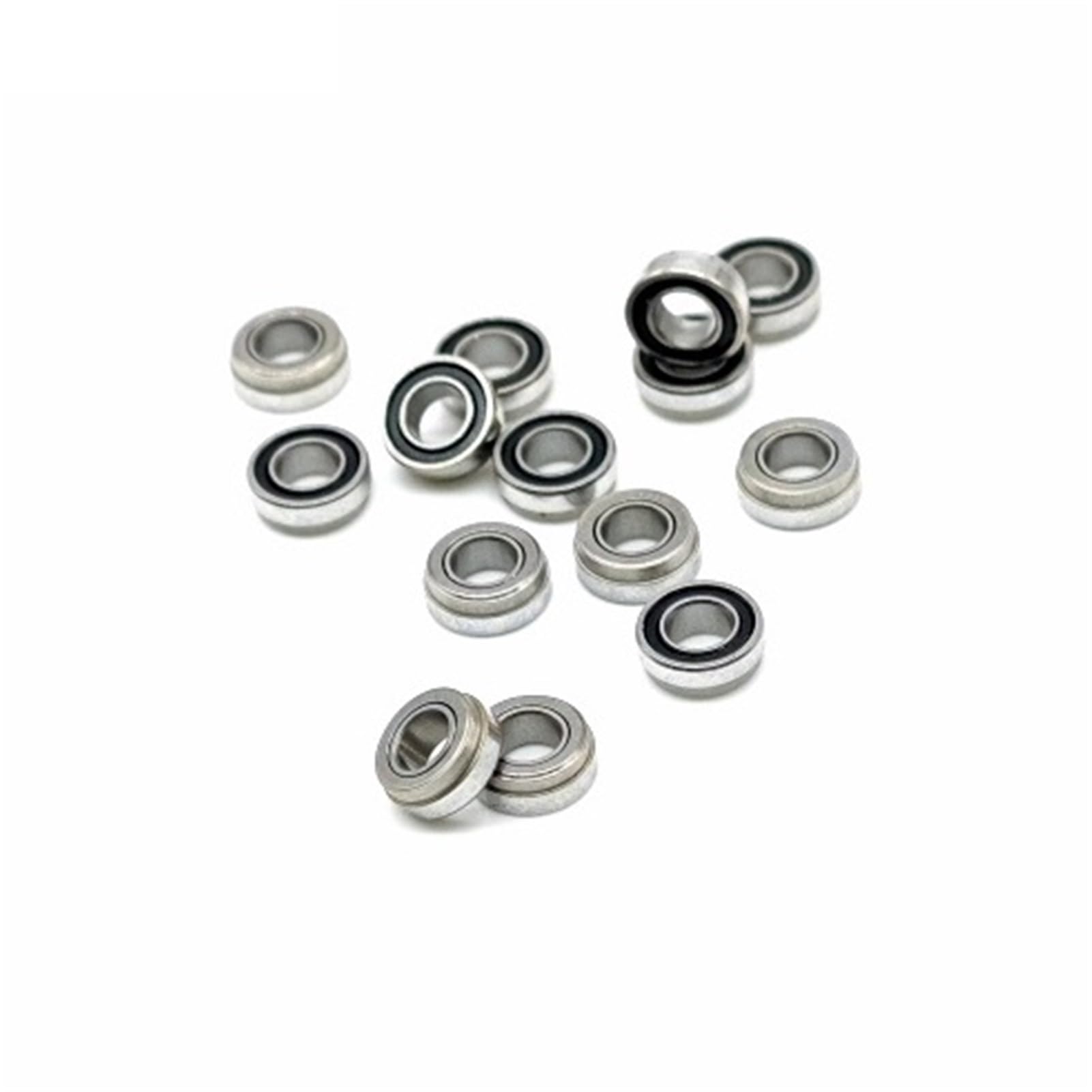 Cojinetes de bolas de ranura profunda 10 piezas de cojinetes escalonados de 3,175 x 6,35 x 2,38 mm for cojinetes dentales compatibles con piezas de mano SR144
