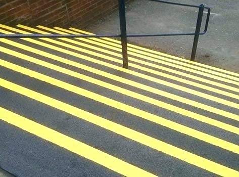 Gripstrips Anti-Slip Treads - 100 Bulk Pack, Yellow (32" X 2") - Outdoor Non-Slip Tread Strips - Waterproof Safety Traction Strips For Stairs, Ramps, Boats, Ladders, Wood, Concrete, Metal #TOP6