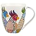 Queens Churchill China - Tazza in Porcellana fine, Gamma, Motivo Parrocchetti