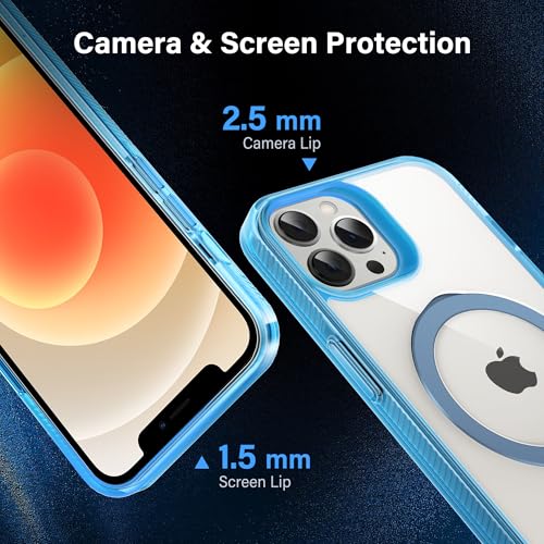 Coque iPhone 12 Pro Max Rigide Transparente de Haute Qualité, Housse MagSafe Premium - 5