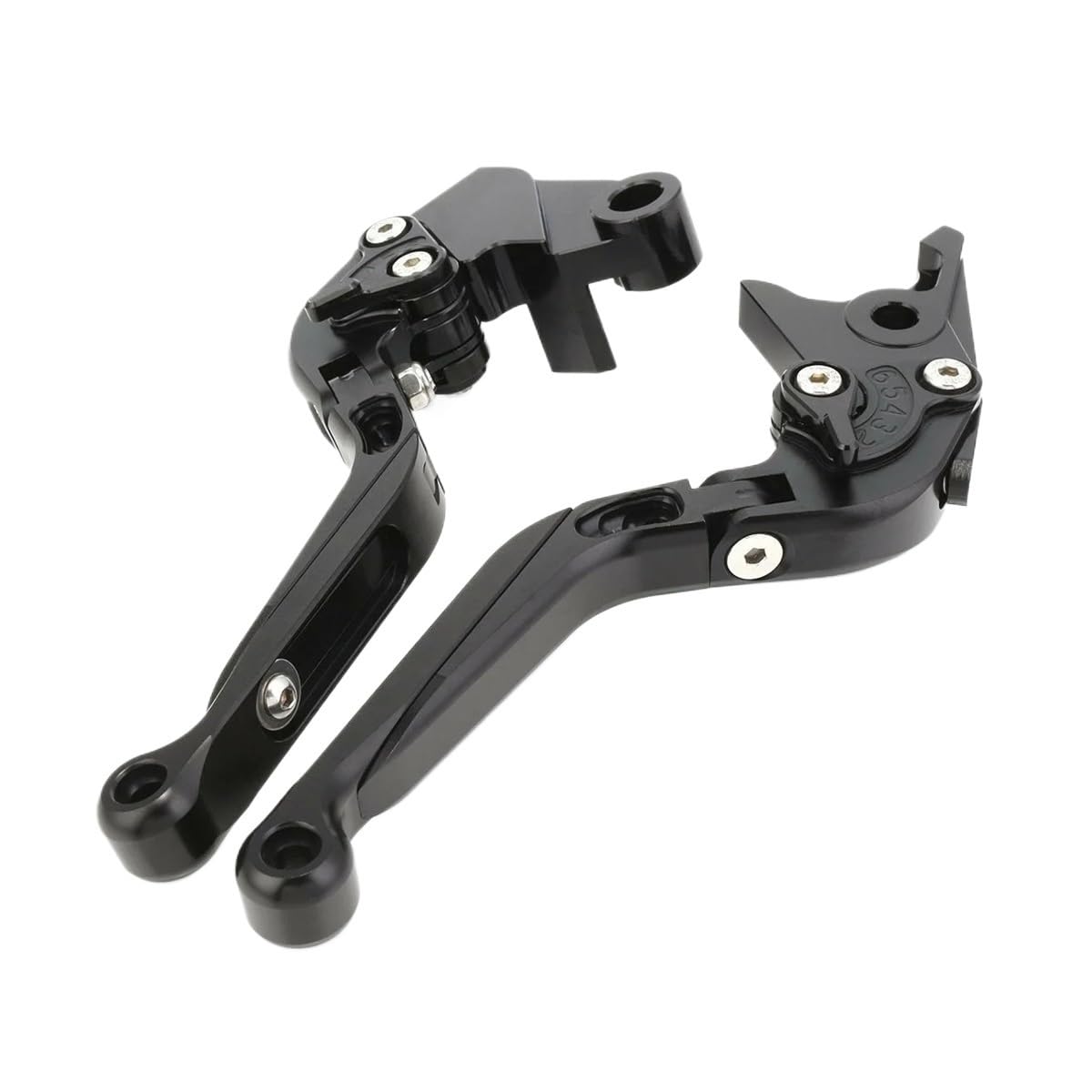 Palancas de embrague freno plegables y extensibles de aluminio para manillar 22mm