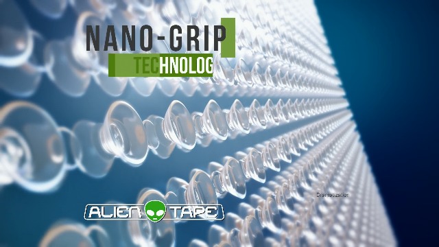 Image of ALIEN TAPE Heavy Duty Double Sided Tape, Nano Tape, Feet Clear Adhesive Tape for Poster Photo Wall Decor As Seen on TV, (6 Rolls - 42 Feet)