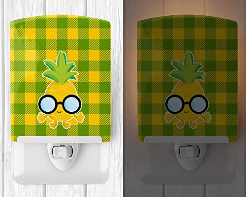Lámpara de noche de cerámica con diseño de piña miniatura 2