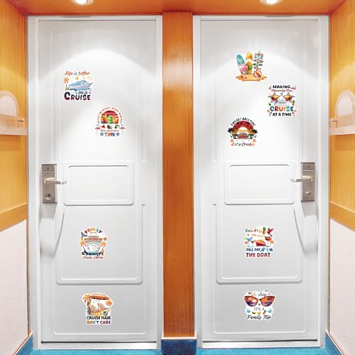 Imanes decorativos para puerta, set de 9 piezas miniatura 4