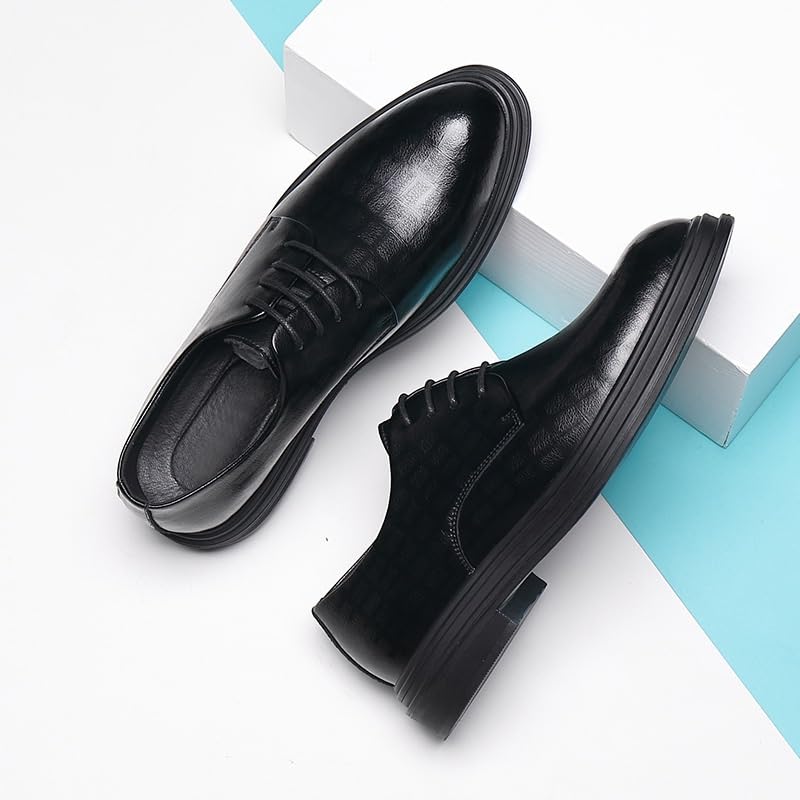 Business Oxford Shoes for Men Men's Wingtip Dress Shoes Classic Italy Formal Oxford Shoes Modern Cap Toe Shoes3