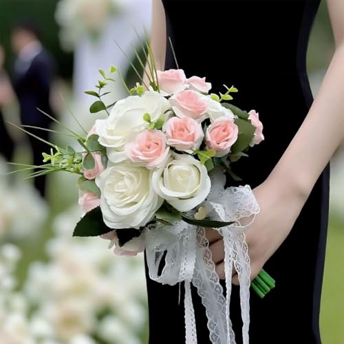 Bouquet de fleurs de mariage sans entretien pour fête et réception