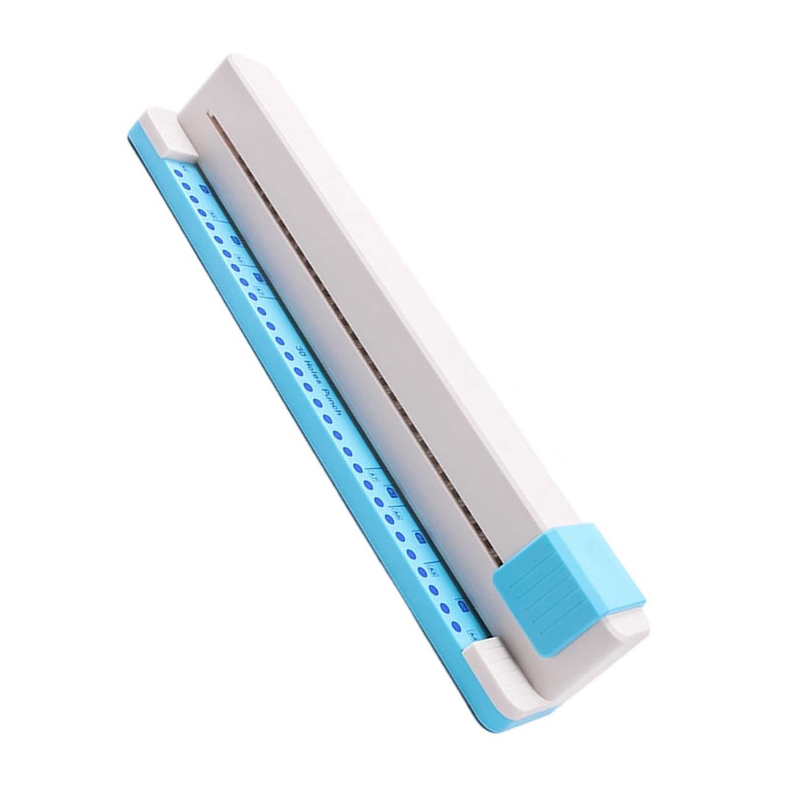 Professionale 30 fori carta perforatrice scorrevole carta perforatrice 5 fogli punzonatrice manuale per ufficio e scuola uso