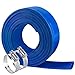 Produktbild 3,8 cm x 30 m Pool-Rückspülschlauch, strapazierfähiger, flacher Entladungsschlauch, wetter- und platzfest, beste Poolschläuche für Innenpools, Poolfilterschlauch und Pool-Ablaufschlauch