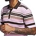 adidas Men's Originals Knit Polo - Bliss Lilac/Dark Brown XL