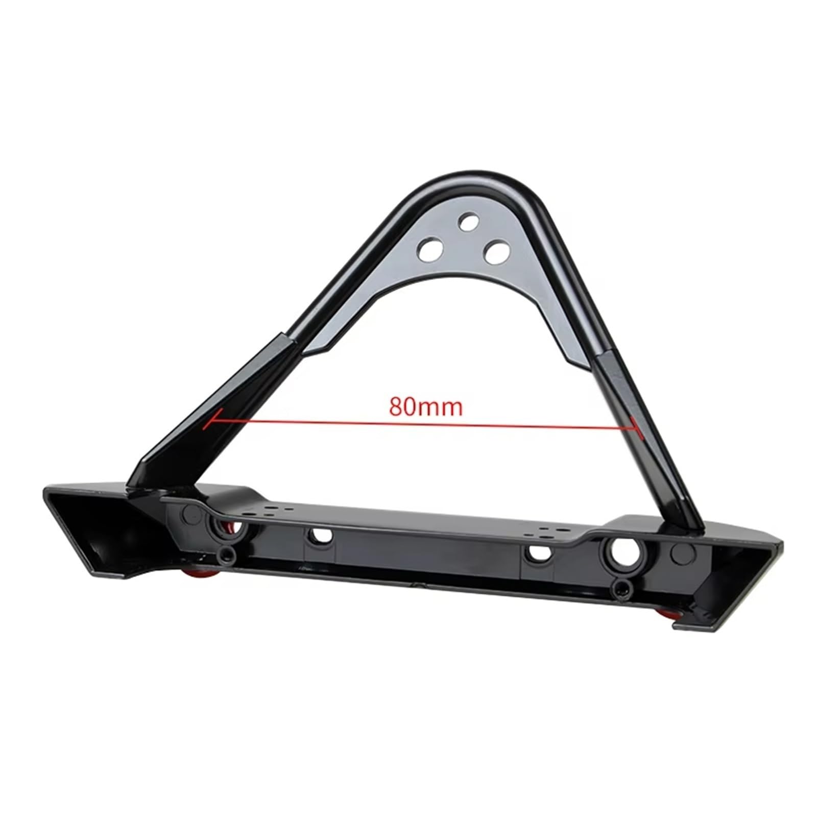 Paraurti RC per Axial per SCX10 II per Traxxas per TRX-4 1/10 RC Crawler Paraurti Anteriore Metallo con Luci, Lampada, Parti E Accessori