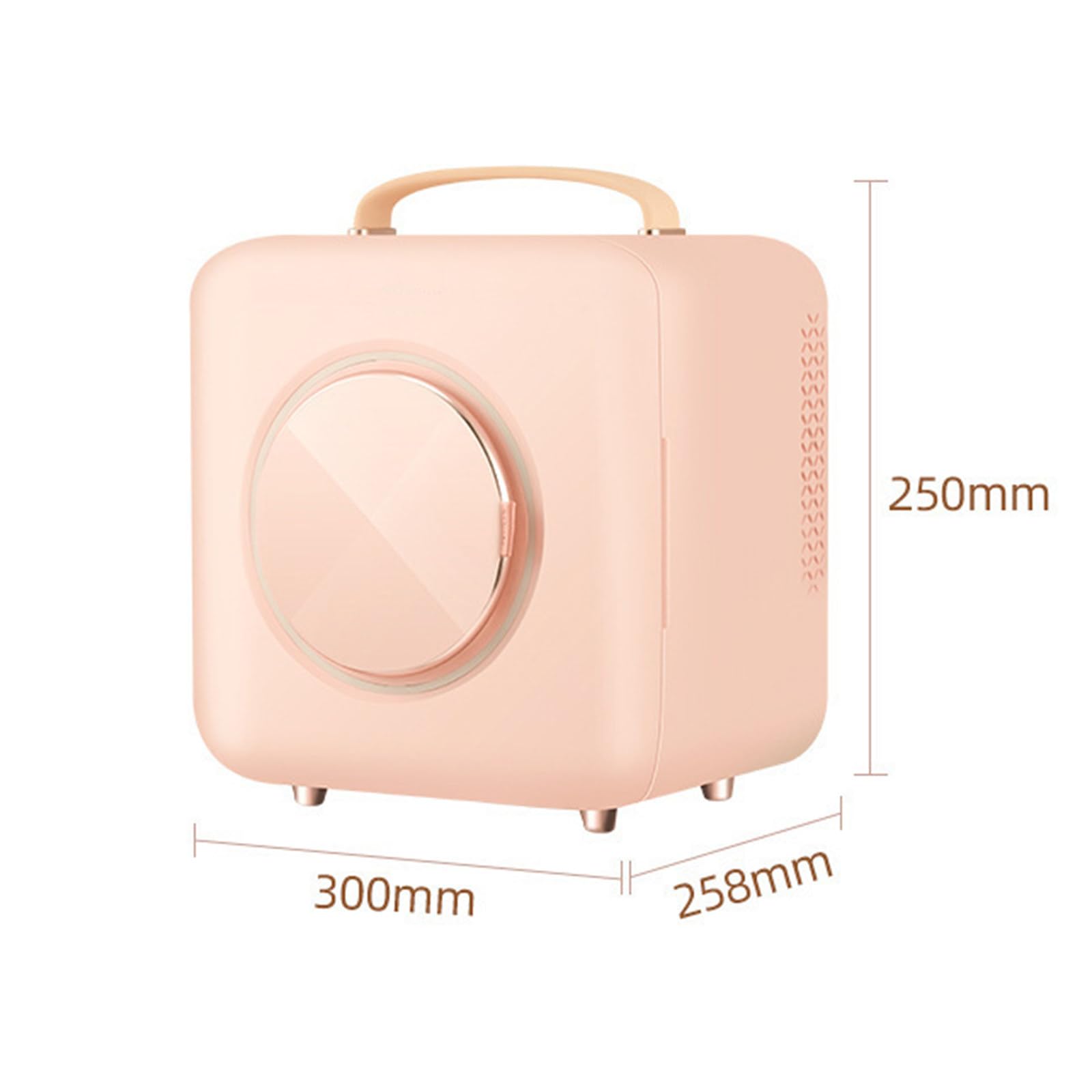 Frigorifero cosmetico da 9 litri Cosmetici e prodotti per la cura della pelle Refrigerazione Conservazione intelligente a temperatura costante,Pink