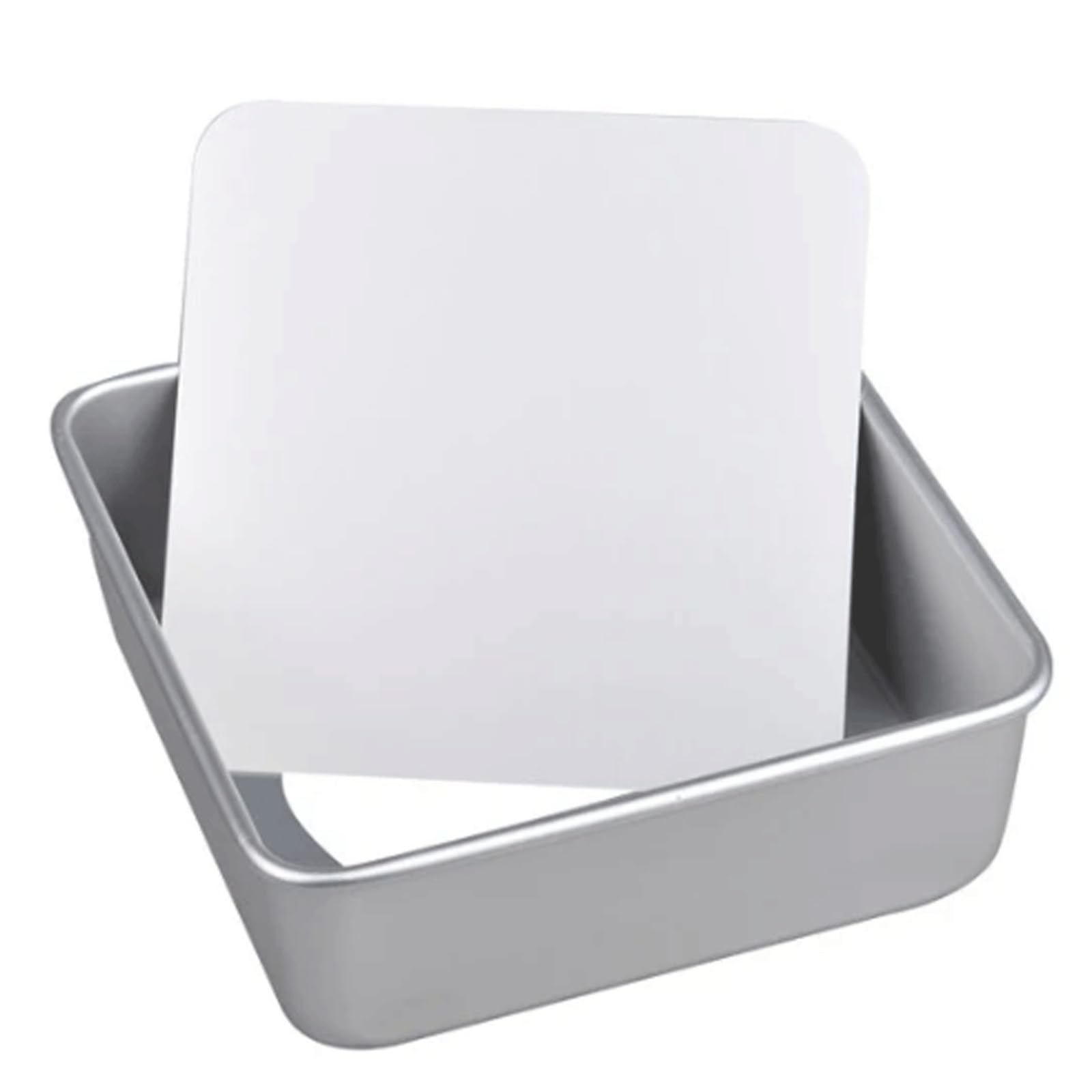 Moule carré à gâteau idéal pour vos mousses et desserts du dimanche