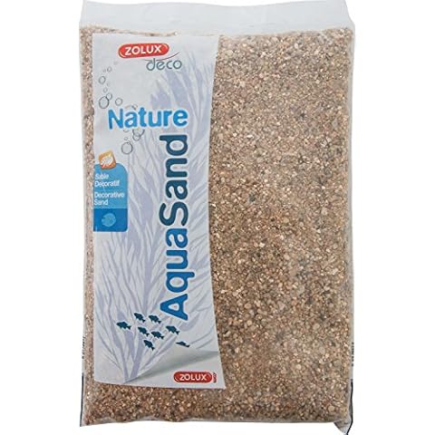 Zolux Kies Natur für Aquarium Sand-Fluss Cover