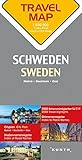 Sweden Travel Map - 1:800,000 scale
